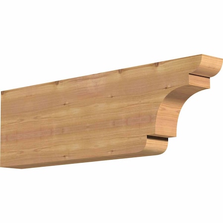 Ekena Millwork New Brighton Smooth Rafter Tail, Western Red Cedar, 3 1/2"W x 10"H x 32"L RFT04X10X32NEB00SWR